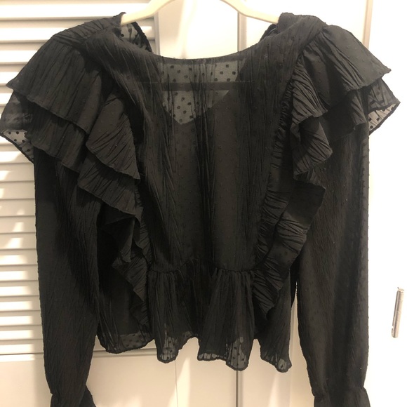 Zara Ruffle top - Picture 2 of 3